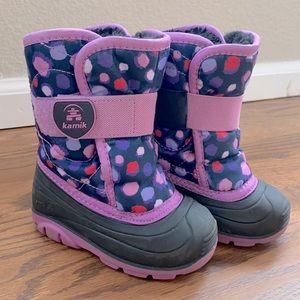 Kamik toddler snow boots